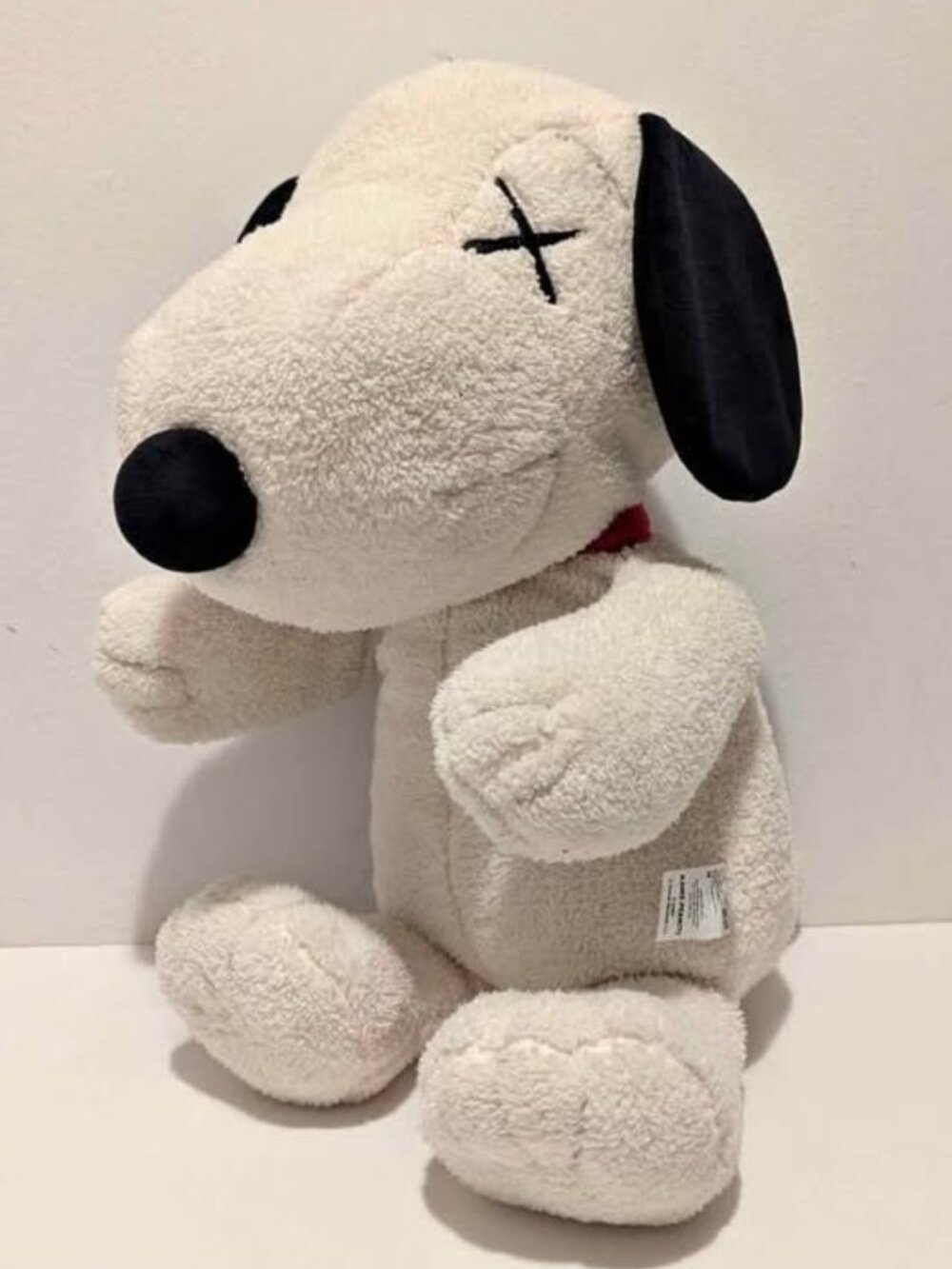 Large KAWS x UNIQLO x PEANUTS White Snoopy Stuffy Plush 21” Large Toy Doll